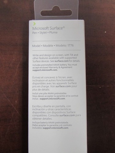 NEW MICROSOFT SURFACE PEN 2209 02-2022 RED (27C) - Picture 2 of 4