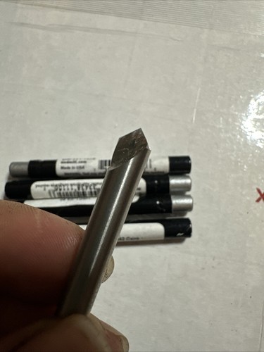 Quantità:4 Trapano svasatore Melin 1/4" x 90° 1 flauto M42 cobalto USA HSP1-1/4-90 - Foto 2 di 8
