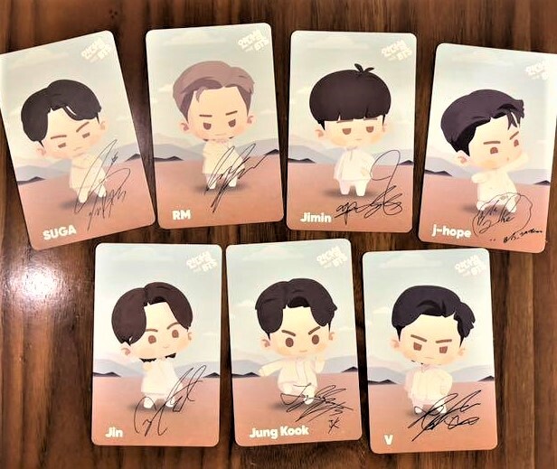 BTS Proof Weverse ISLAND in the seom SPECIAL GIFT GAME COUPON