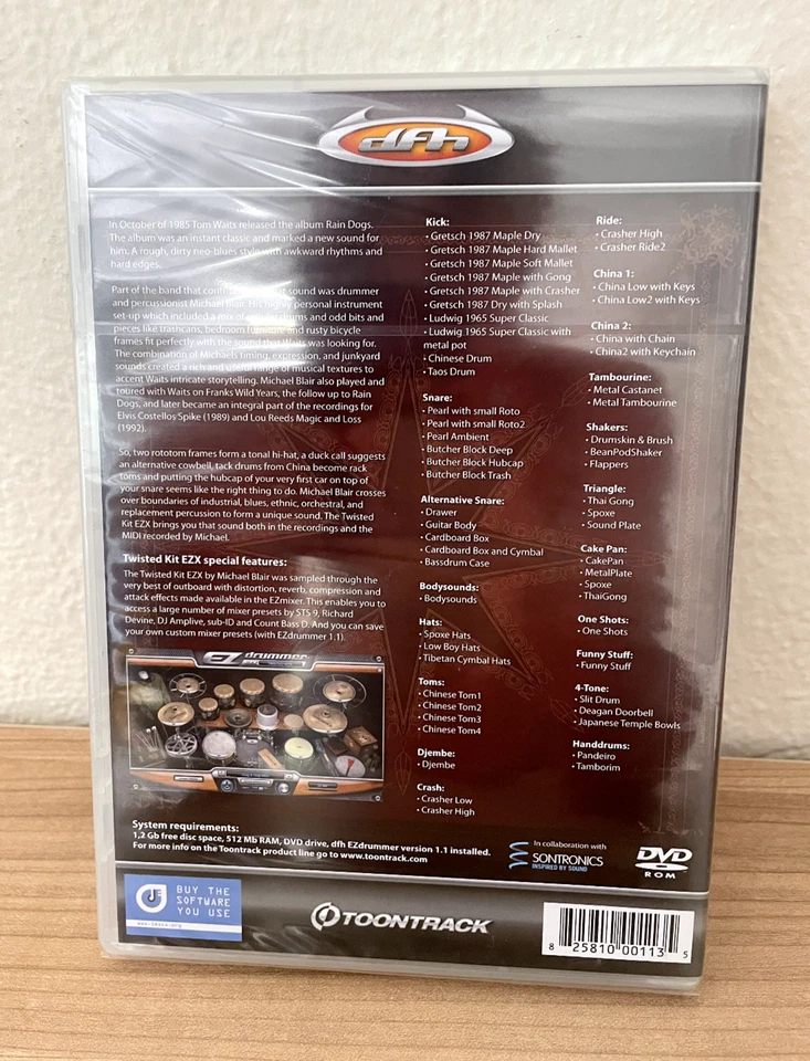 Toontrack EZX Twisted Kit - New Sealed - Image 2 of 4