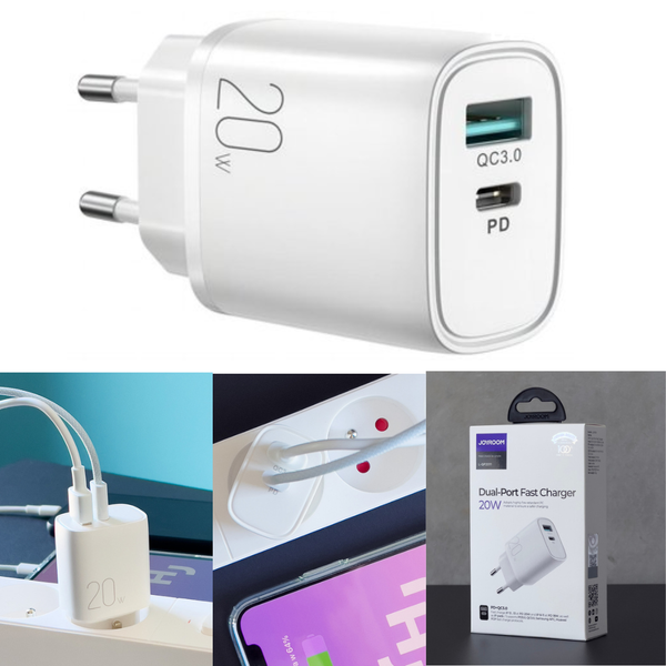 Schnell LadegeräT 20W Usb Typ C / Usb WandladegeräT Quick Charge Qc 3.0 Pd-image