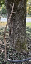 Antique Scythe True Temper Kelly No. 55 Grass Snath Sickle Hay Farm Tool 62”