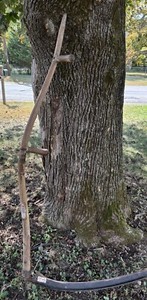Antique Scythe True Temper Kelly No. 55 Grass Snath Sickle Hay Farm Tool 62”