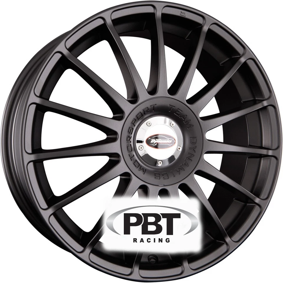Leichtmetallfelge Monza R 7,5x18 Team Dynamics  5-114,3 ET45 black satin - Bild 3 von 3