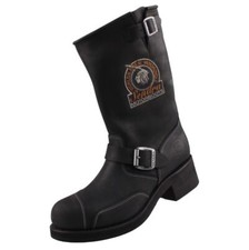Sendra Boots Stivali Uomo Stivali Moto 3565-Sprinter Negro Nero