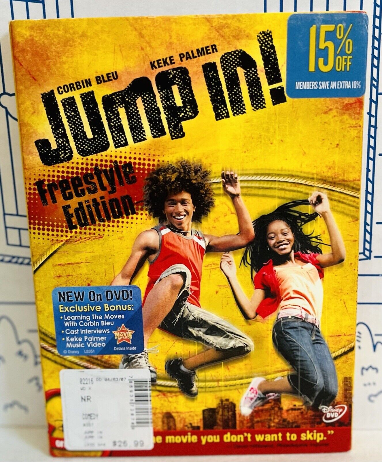 Jump In ! (Freestyle Edition) DVD - disney - Livros de Literatura