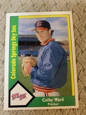 1990 CMC AAA/ProCards Colorado Springs Sky Sox - Individual Picks Very Good/NM