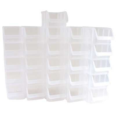 26x Profi Sichtboxen PP Gr.3 transparent Stapelbox Sicht-Lagerbox Boxen Sichtbox