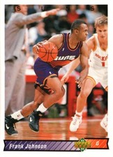 1992-93 Upper Deck #347 - Frank Johnson - Phoenix Suns  92-776