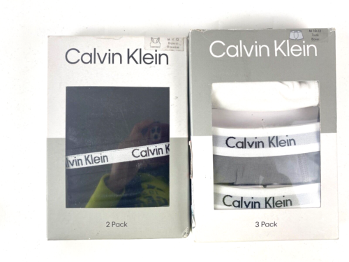 Restposten 1X Calvin Klein Boxershorts und 1X Calvin Klein Bralette, Kinder Set Größe M - Bild 1 von 12