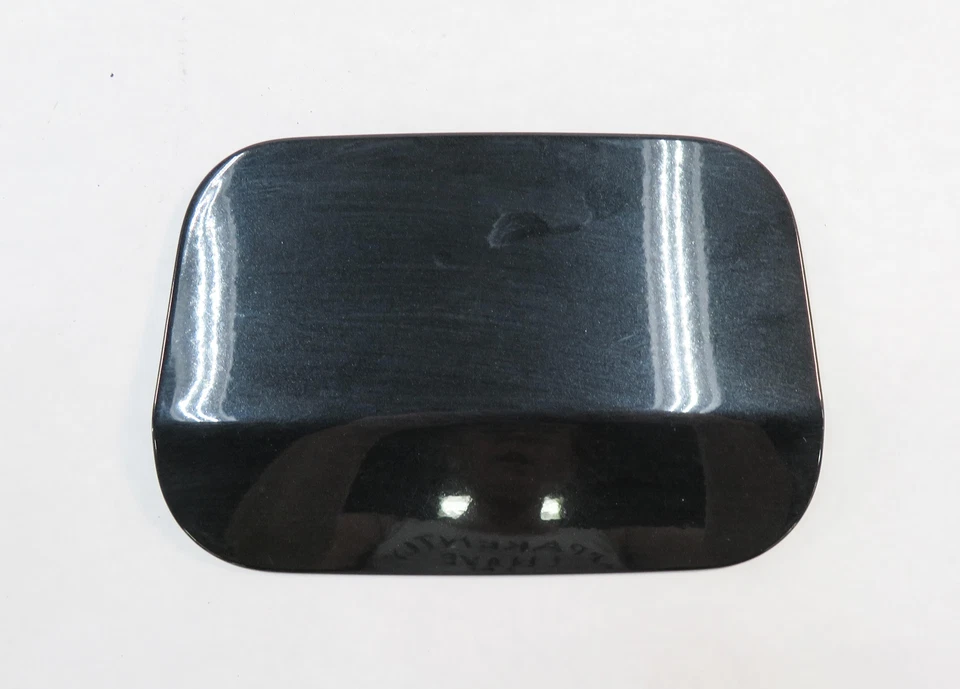 2004-2010 BMW 525i 528i 530i 535i 545i 550i M5 (E60) FUEL TANK DOOR TRIM (BLACK) - Image 2 of 4