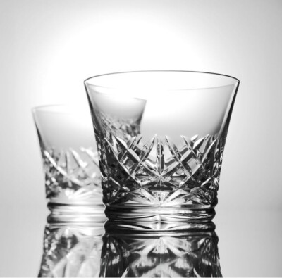 Baccarat 2025 Aria Tumblers Set of 2 Rock Glass NEW In Box from