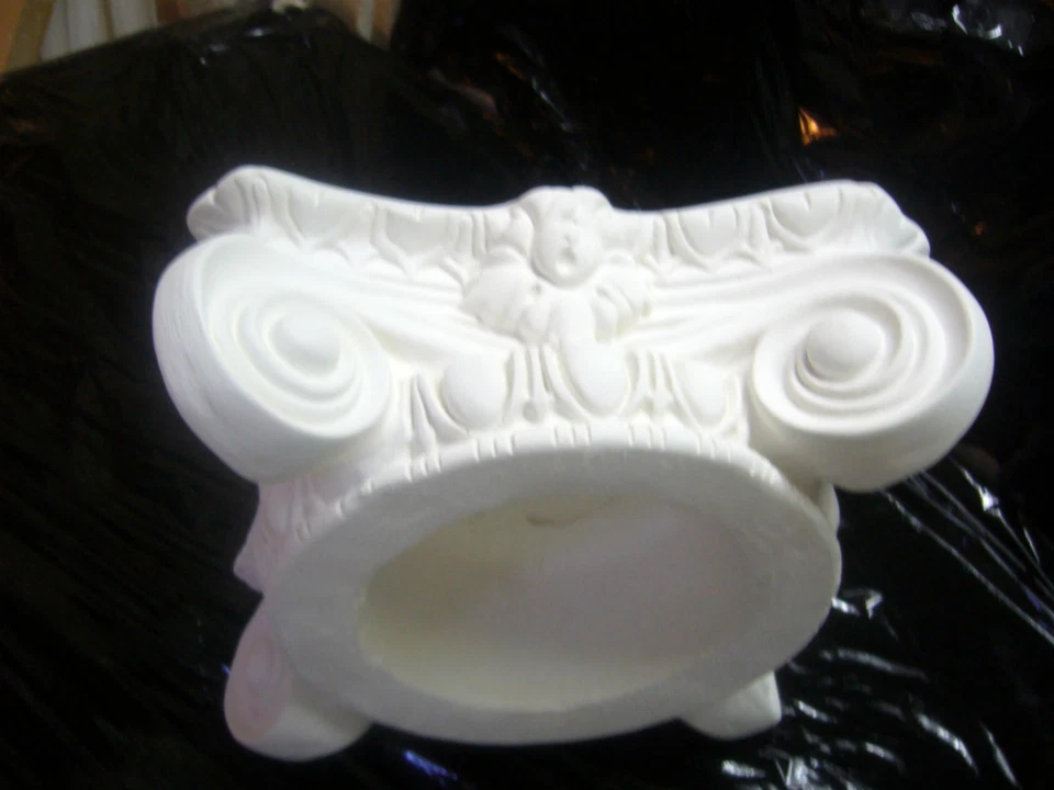 Chapiteau.Style ionique en STAFF(plâtre renforcé) article neuf - Photo 4/4