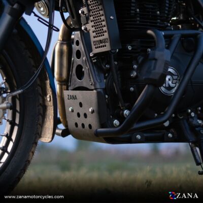 NEW BASH PLATE BLACK FOR SCRAM 411