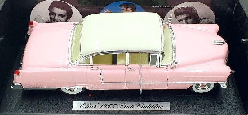 MRC 1/18 Scale Diecast 79200 - Elvis Presley's 1955 Pink Cadillac - Image 4 of 4