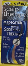 Sulfur 8 medicated dandruff control leave-in soothing treatment 2.5 oz