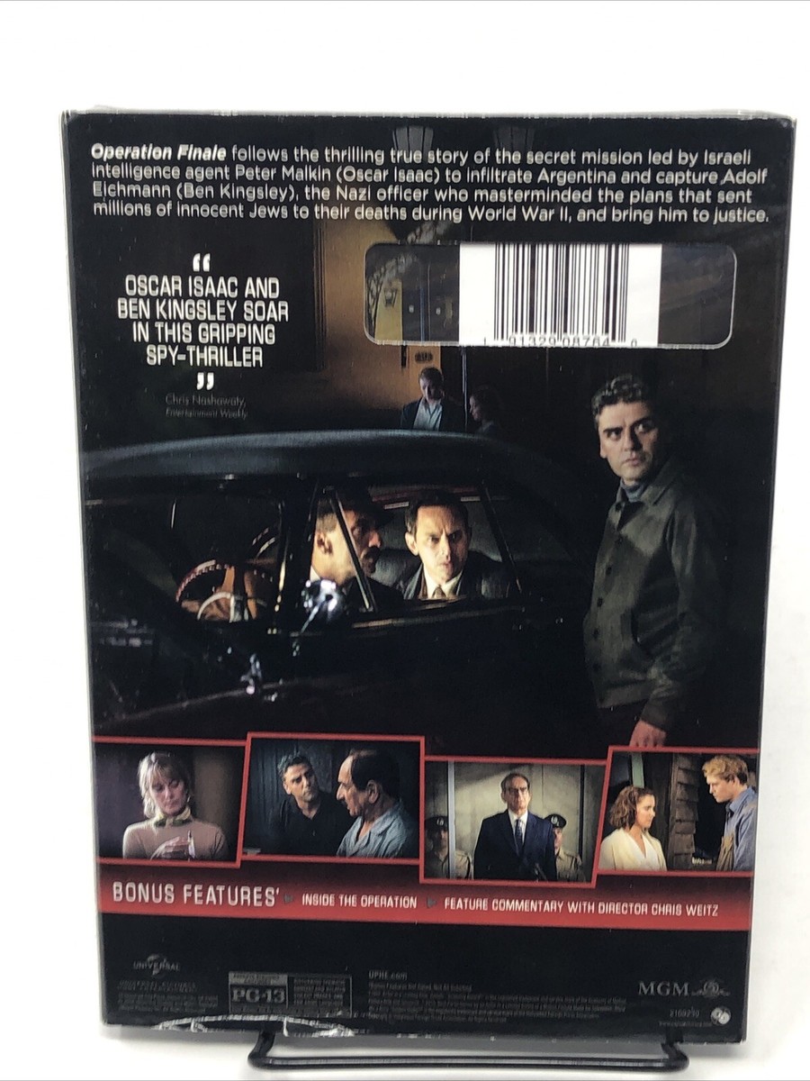 Operation Finale (DVD, 2018) 191329087640| eBay