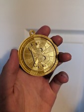 3d Printed Bitcoin Ornament For Christmas Tree