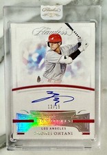 🔥💎 SHOHEI OHTANI ON CARD AUTO Panini FLAWLESS Batting SP /15 LA Dodgers 📈 👀