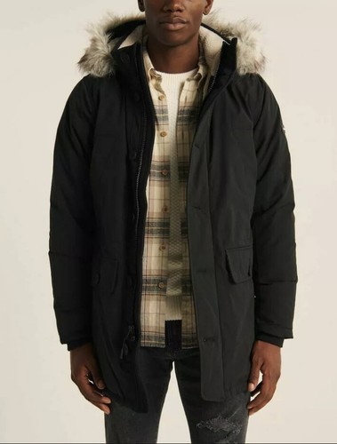 Faux Fur Hooded Ultra Parka Coat 