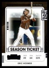 2021 Panini Contenders  Eric Hosmer #24 San Diego padres Baseball Card