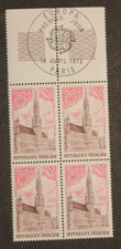 BLOC 4 timbres - YT1752 - 1er jour - FRANCE - Neufs* - EUROPA - Bruxelles - 1973