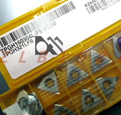 10PCS NEW- CNC TPGH160304L-FS HTI10 #A6-39.