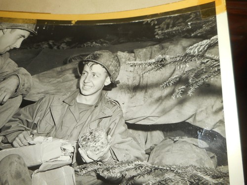 WW2 Signal Corps Photo 132nd Field Artillery Battalion Sgt. Bohannon Tx 1944 - Picture 10 of 12