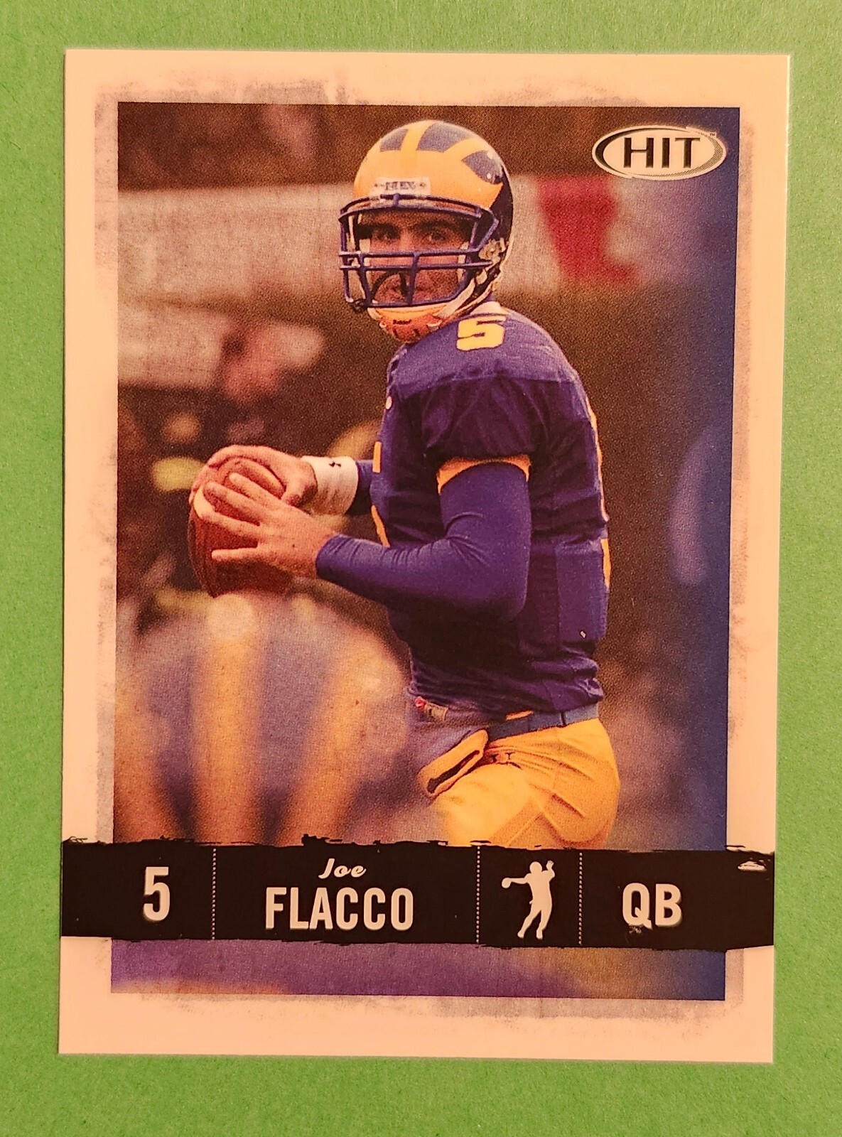 Joe Flacco 2008 Sage Hit Base Rookie Card #5 Ravens Browns Colts