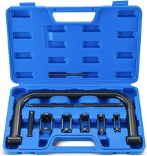 Valve Spring Compressor Clamp Tool for Motorcycle, ATV, Car, Small Engine