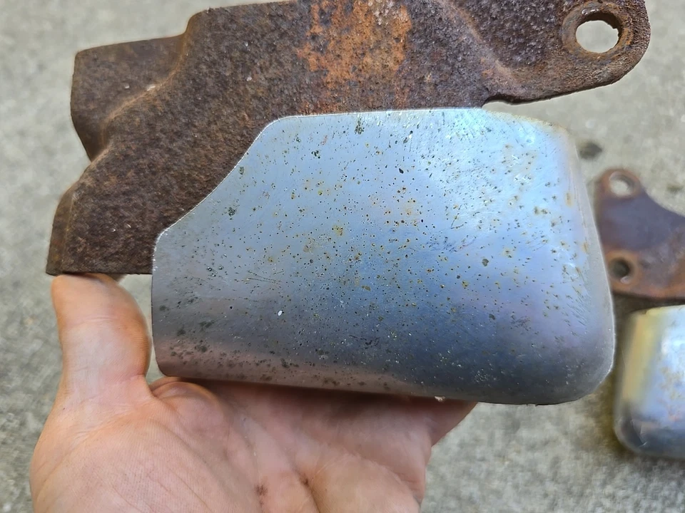 1959 Chevy Belair защита заднего бампера и монтажные кронштейны Impala Bel Air - Изображение 2 из 4