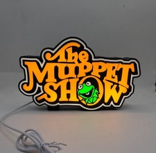 1970's - 80's The Muppet Show Light Box Sign Shelf Art