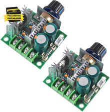 2Pcs 12V-40V 10A PWM DC Motor Speed Control S...