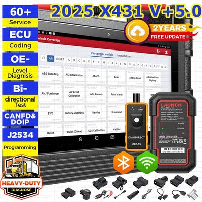2025 LAUNCH X431 PRO3S+ V5.0 PRO Bidirectional Car Diagnostic Scanner Key Coding