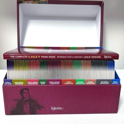 Leslie Howard Liszt The Complete Piano Music 99CD Box Set 2011