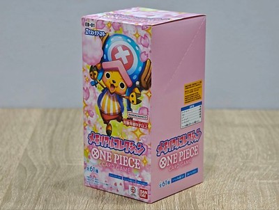 One Piece Card Extra Booster Memorial Collection JAPANESE Box EB-01 12 Packs/Box