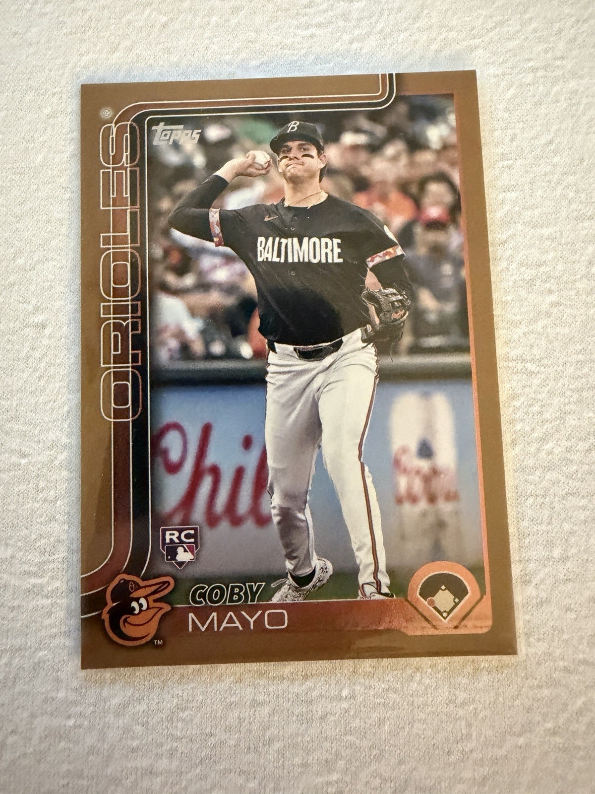 2025 Topps Series 1 - Coby Mayo #20 Gold /2025 (RC)