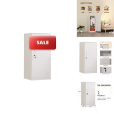 Daytoys 1 Door Metal Vertical Storage Locker For Kids Bedroom Children Room