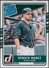 2017 Panini Chronicles - Donruss Rated Rookies Baseball Renato Nunez #241 NM