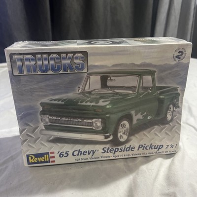Revell Trucks- '65 Chevy Stepside Pickup 2 'n 1 Model Kit 85-7210