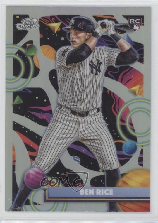 2025 Topps Cosmic Chrome Refractor Ben Rice #174 Rookie RC