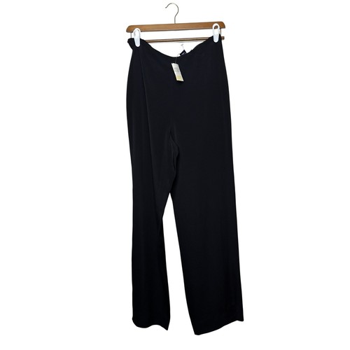 Ralph Lauren Purple Label, Ralph Lauren Collection Purple Label Silk Blend Pants Vintage Wide Leg Trousers