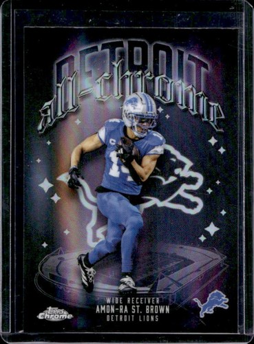 2025 Topps Chrome Amon-Ra St. Brown All Team Refractor #ACT-7 Lions