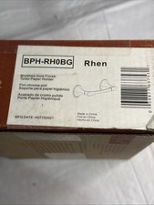 Pfister Rhen BPH-RH0BG Toilet Paper Holder in Brushed Gold