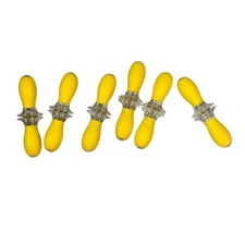 Corn Holders Norpro Corn on the Cob Interlocking 12 Piece Set Stainless Steel