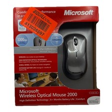 Vintage Microsoft Wireless Optical Mouse 2000...