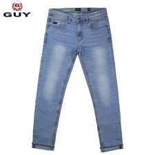 Jeans estivo GUY 5 tasche uomo slim fit lavaggio chiaro 46 48 50 52 54 56 58