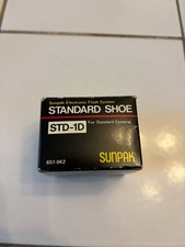SUNPAK STD-1D STANDARD SHOE For Canon: Used, good condition, with Box