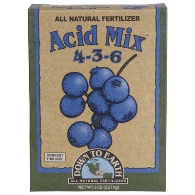 Down To Earth Acid Mix, 5lb, 4-3-6