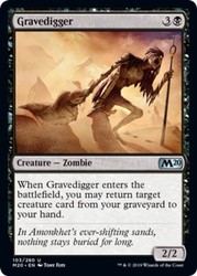 Gravedigger 103/280 Core Set 2020